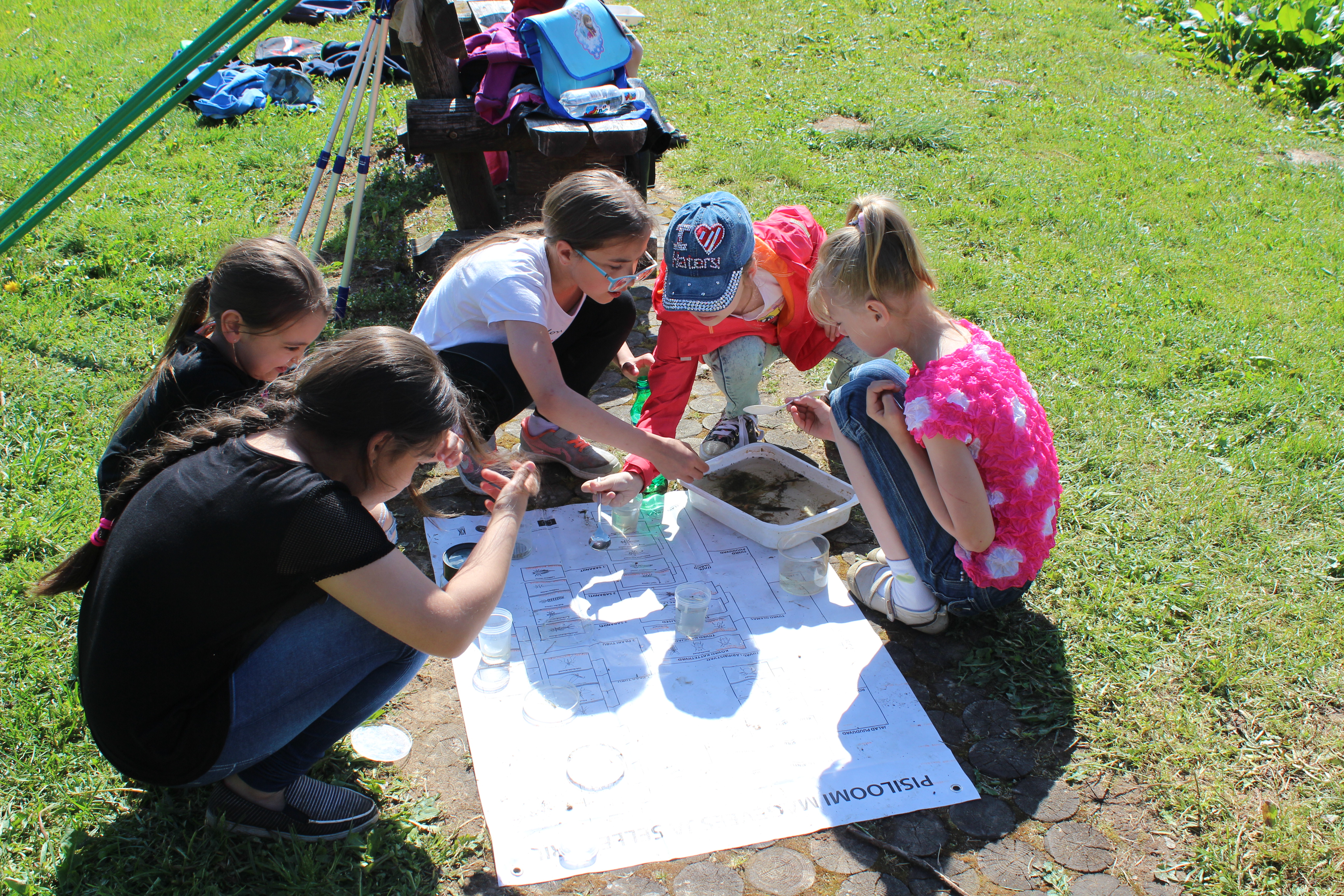 lapsed määravad õues magevee elustikku