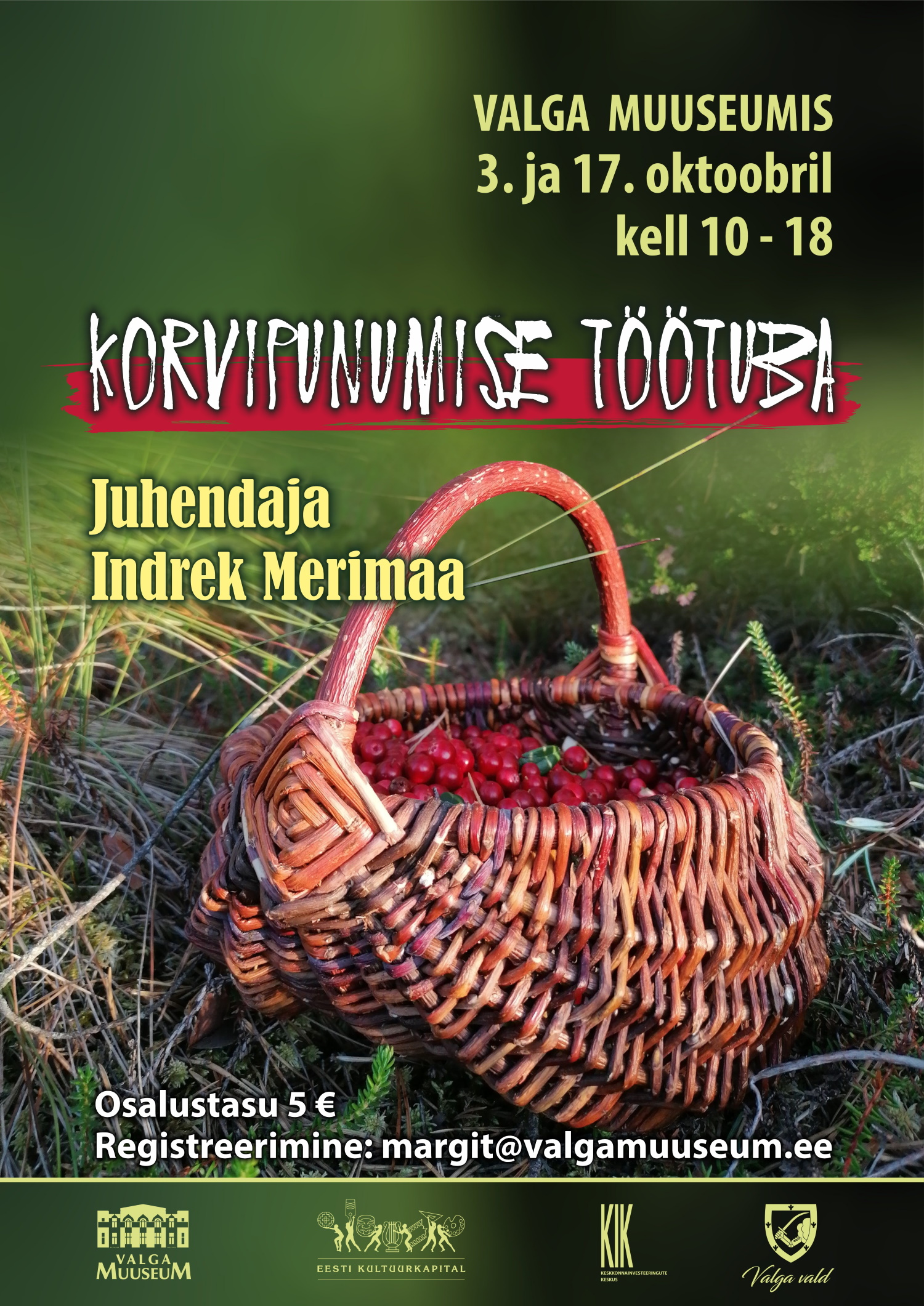 Korvipunumise töötuba