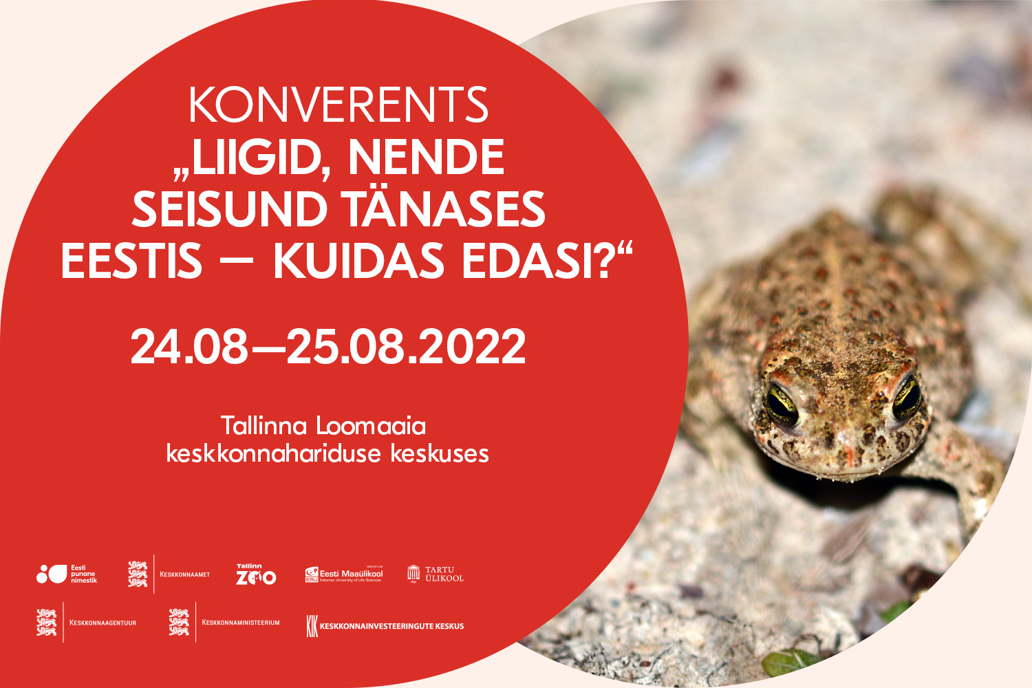 kõre liigikaitse konverentsi bänner