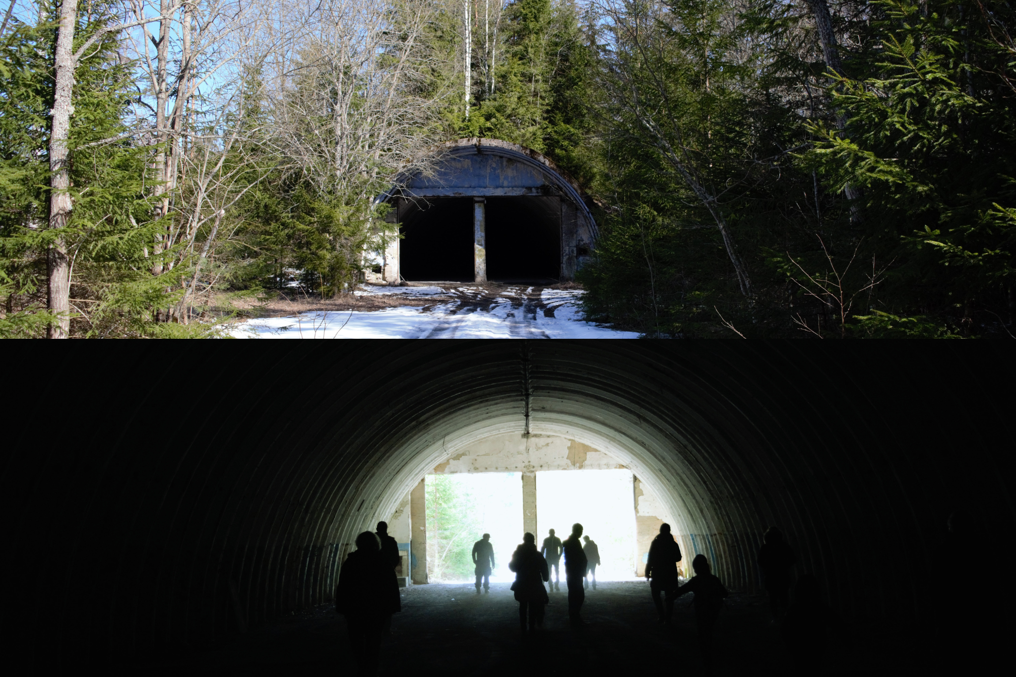 Kummituslik keskkond Rohus. 