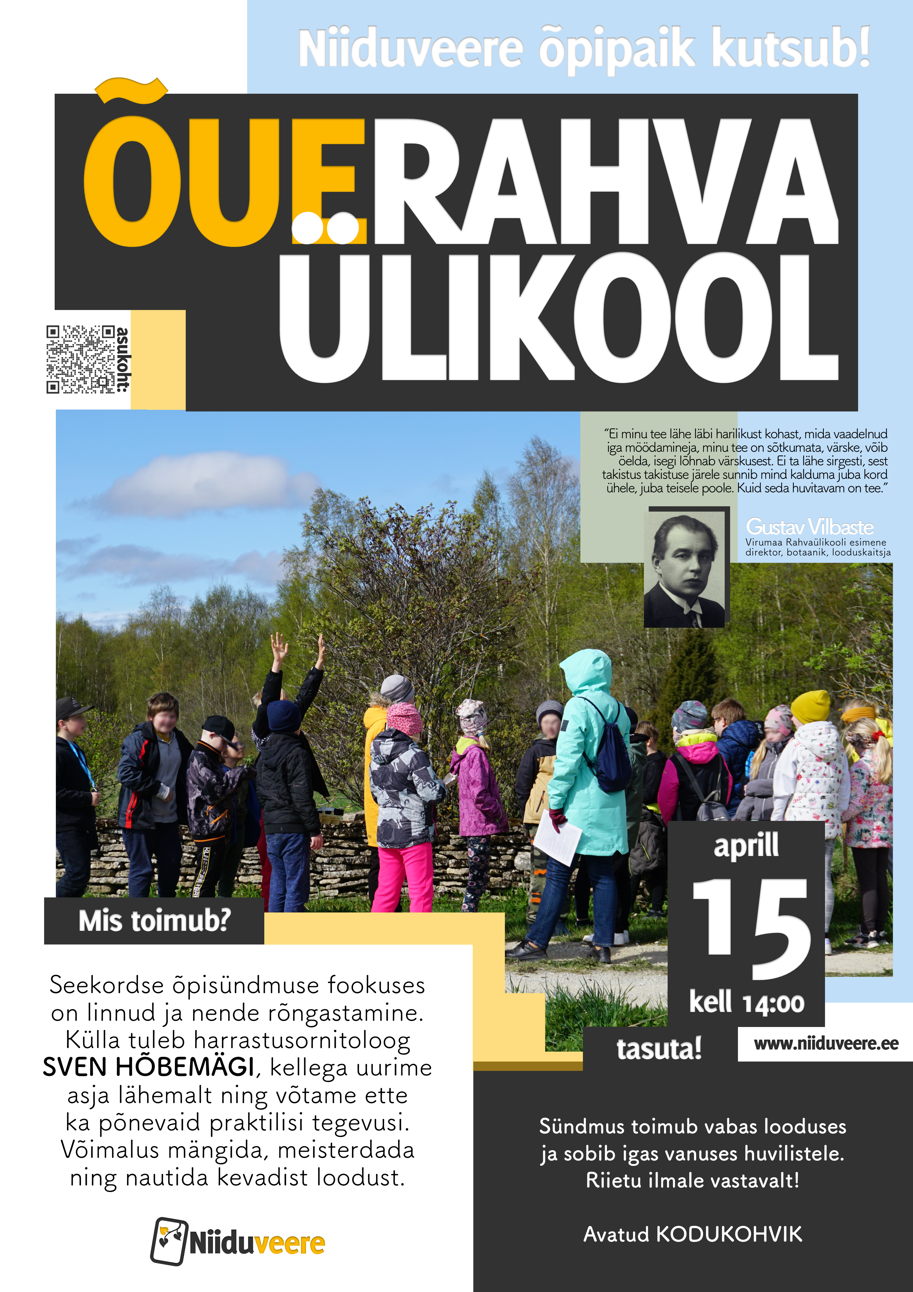 Hooaja avaürituse plakat