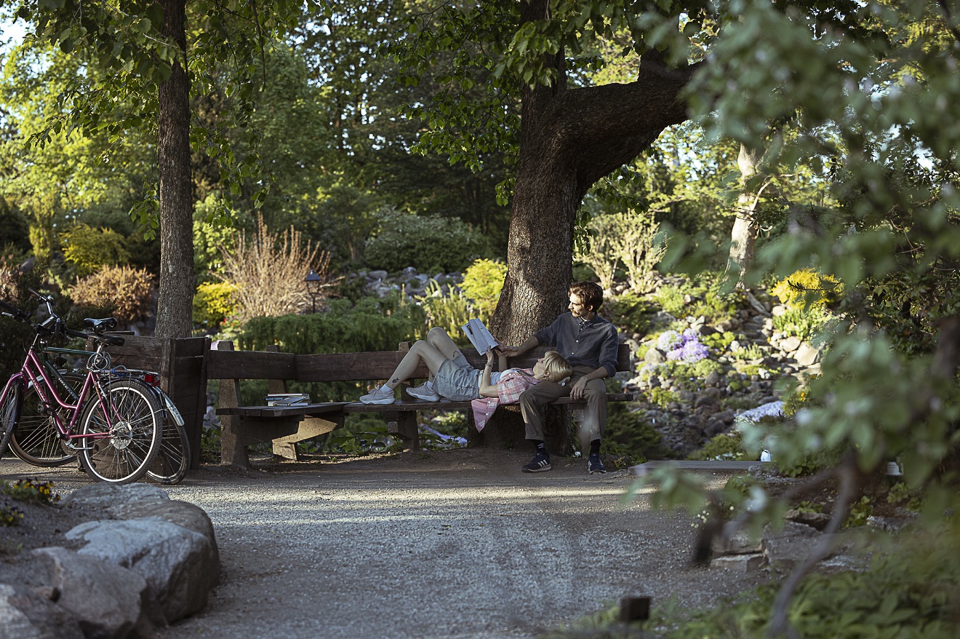 Tartu Ülikooli botaanikaaed suvel