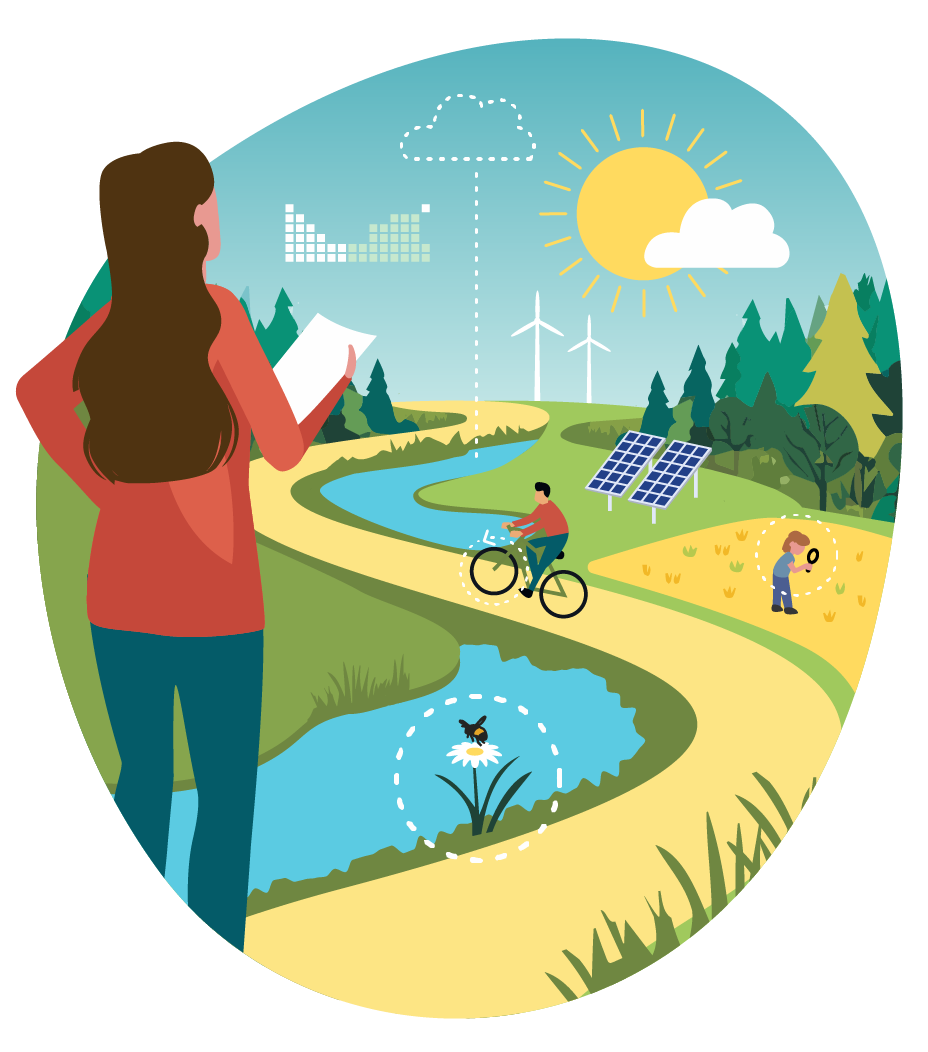 keskkonnahariduse konverentsi 2024 illustratsioon