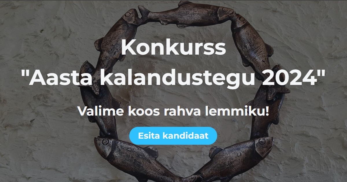 Aasta kalandustegu 2024 konkursi plakat