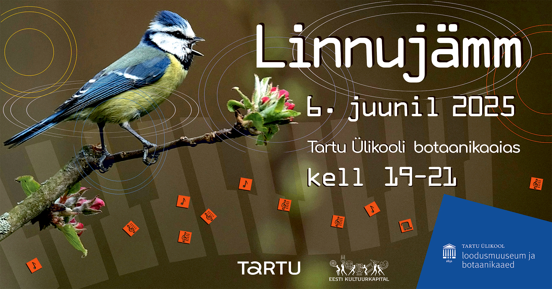 üritused Tartus - Tartu Ülikooli loodusmuuseum ja botaanikaaed