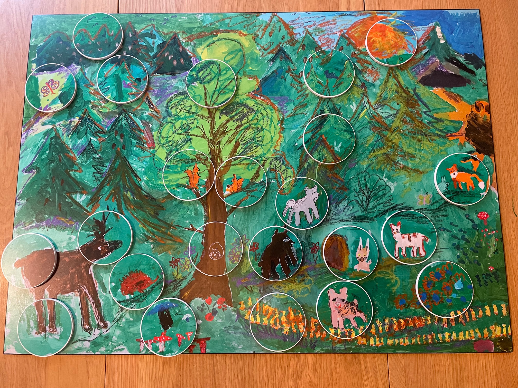 Magnettahvel Tulevikumets