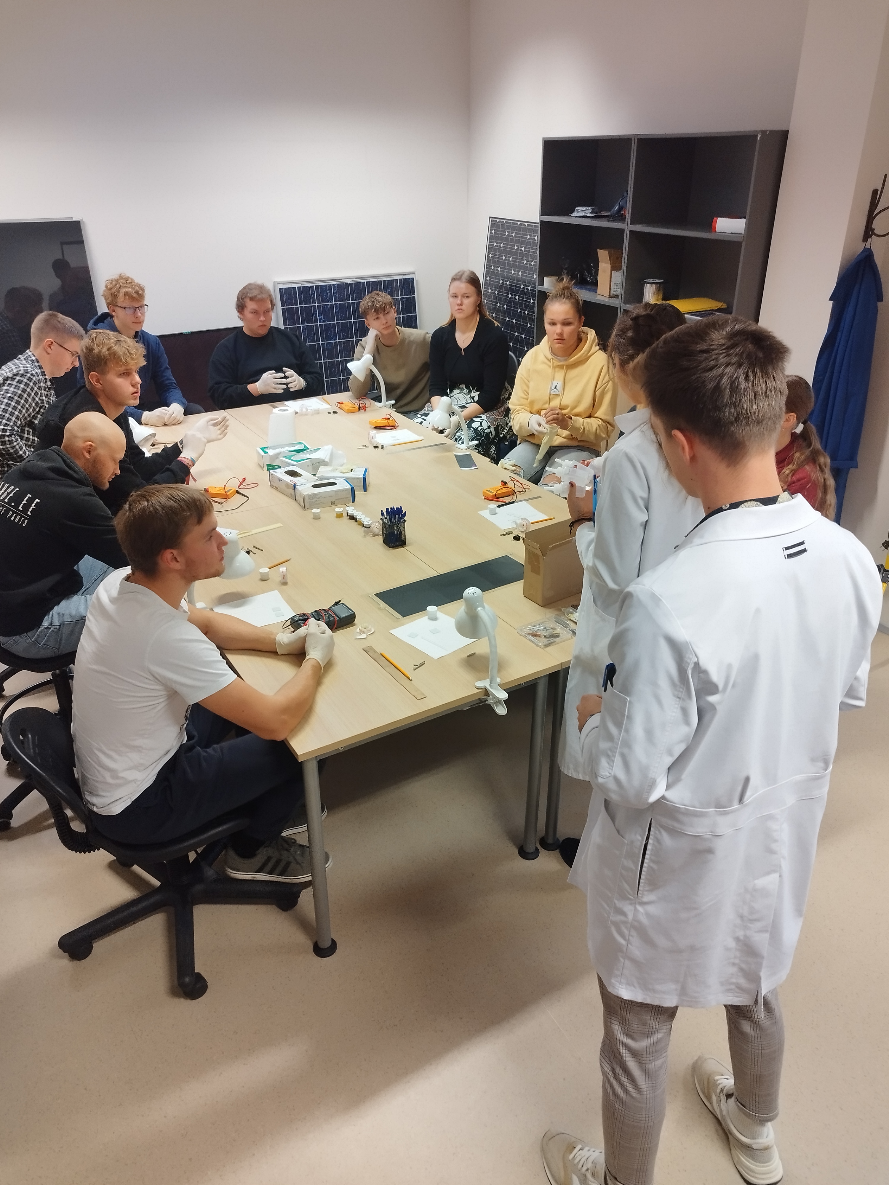 Päikesepaneelide katsed