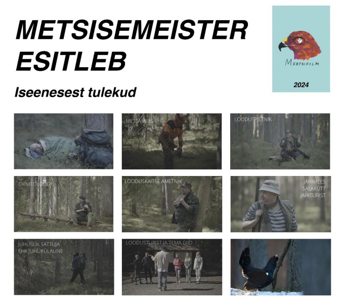 dokumentaalfilmi „Metsisemeister esitleb“ plakat