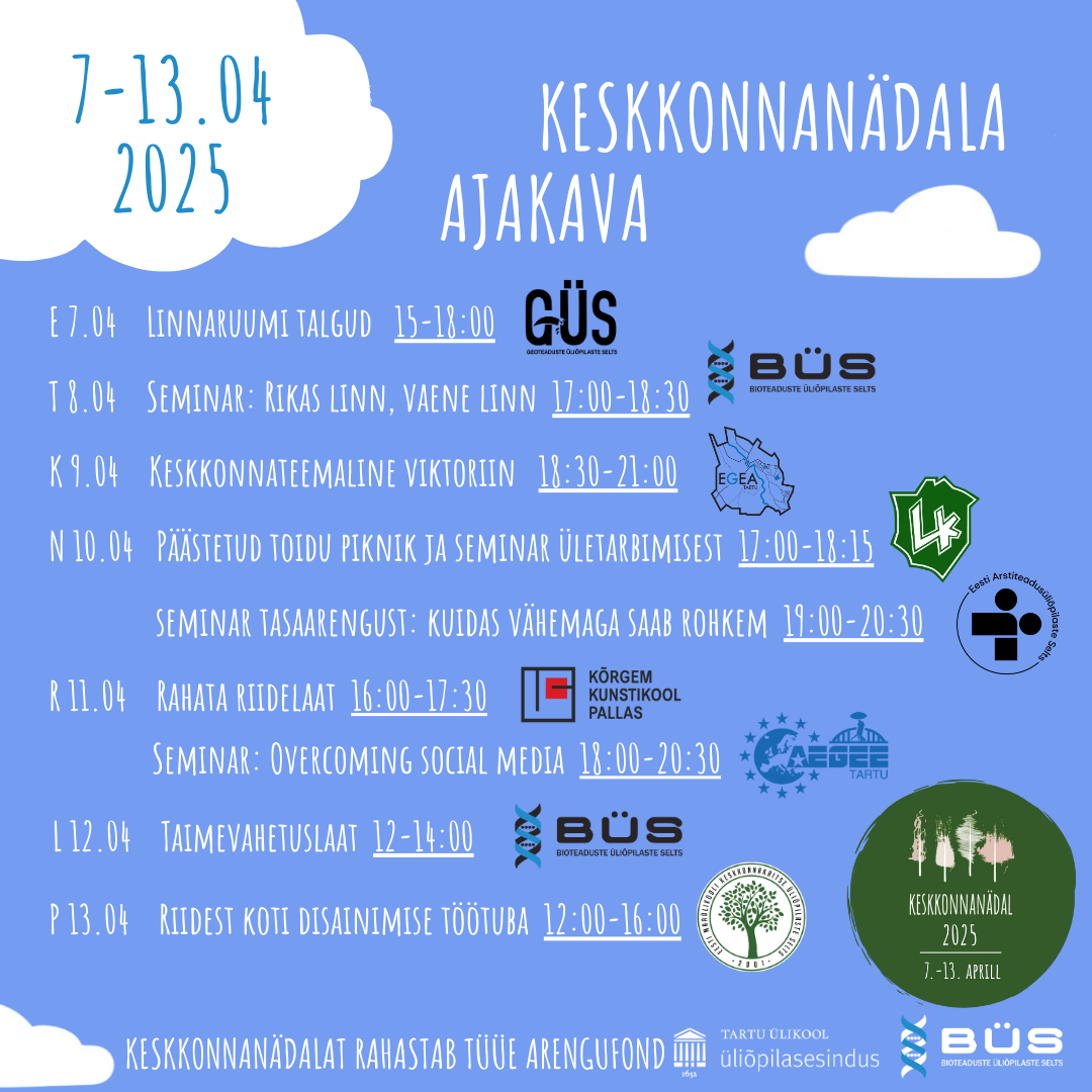 keskkonnanädala kava 2025