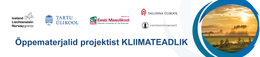 Õppematerjalid programmist kliimateadlik rabamändidega kuldses valguses