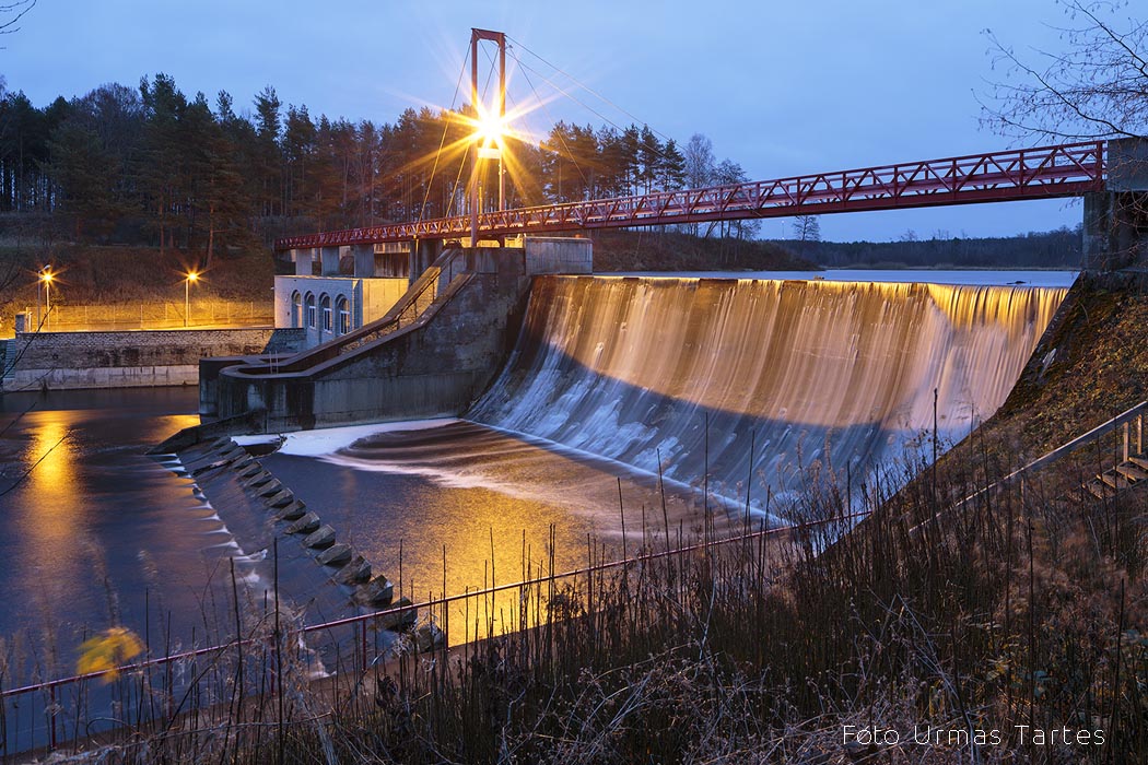 Hüdroelektrijaam Foto Urmas Tartes