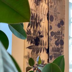 Taimetrükk autor Silvia Luik.