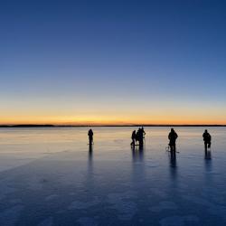 Tõukekelguretk Saunja lahel