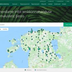 keskkonnahariduse portaali avakuva